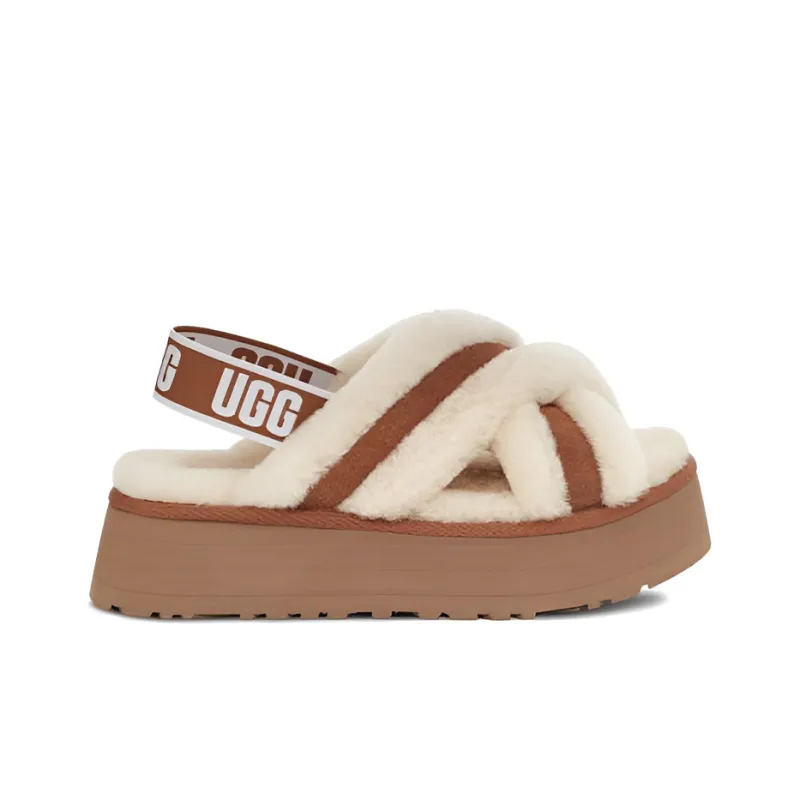 UGG Disco Cross Slides 'Chestnut' Women's-1