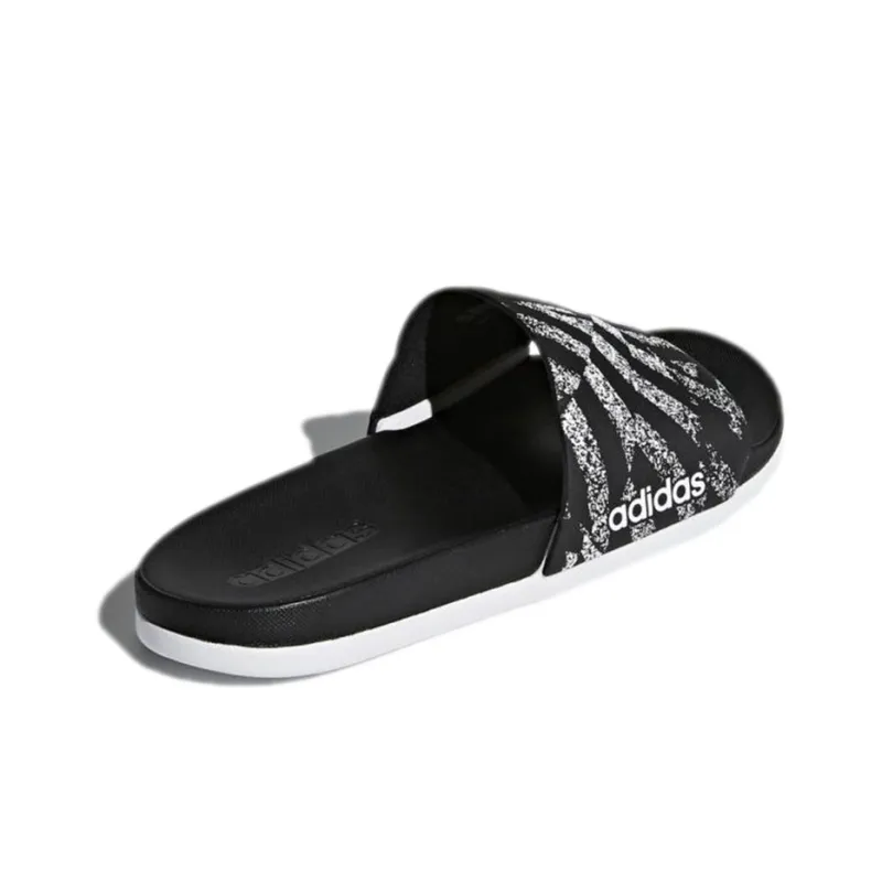 Adidas Adilette CloudFoam Plus Graphic Slides 'Core Black' Women's-3