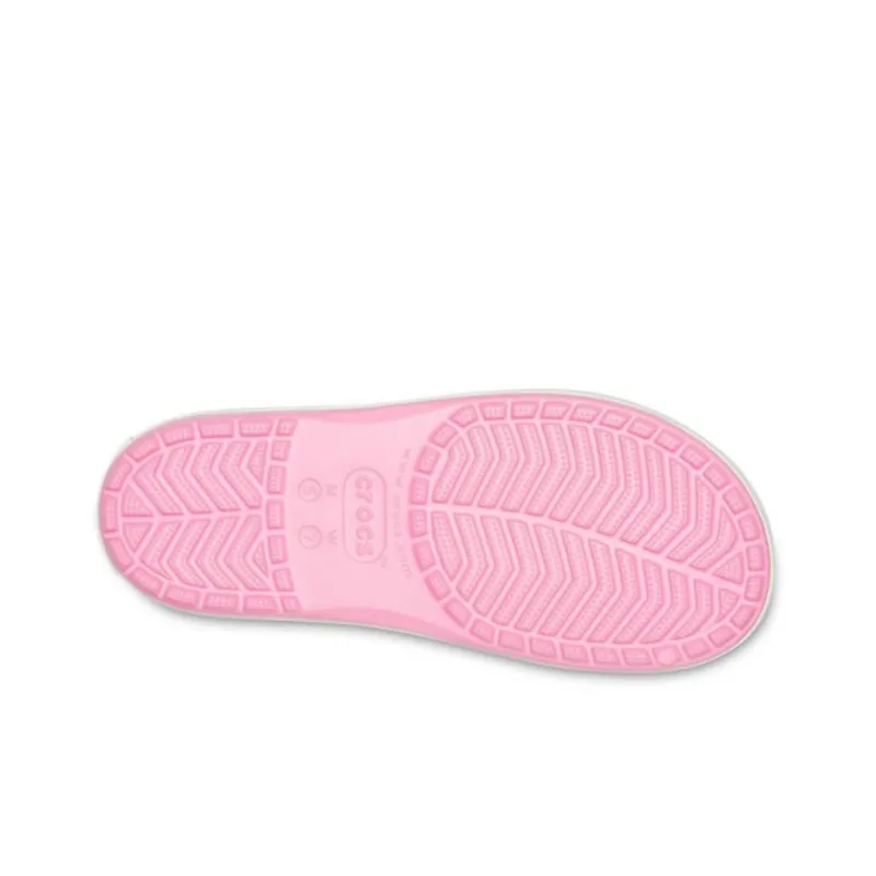 Crocs Crocband Platform Slide Thick Sole Pink Slippers-4