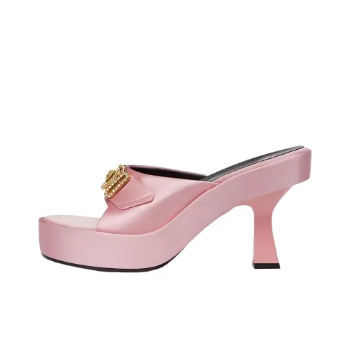 VERSACE Slide Slippers Women's Pink