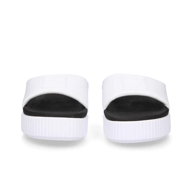 PUMA Platform Slide Bold Sd 'White Black' Women's-3