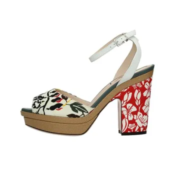 FENDI One Strap Sandals Women's Multicolor