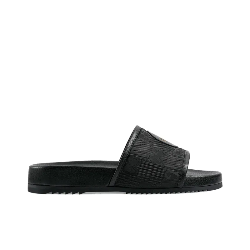 GUCCI Off The Grid Slides Black-1