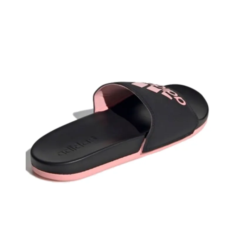 Adidas Adilette Comfort Slide 'Black Glow Pink' Women's-2