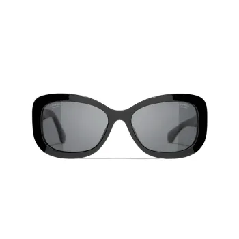 CHANEL Rectangle Polarized Sunglasses