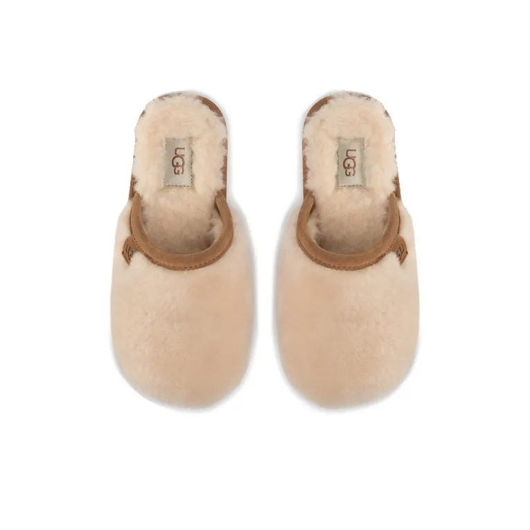 UGG Fluffette Stylish Sandals Women's Beige-3