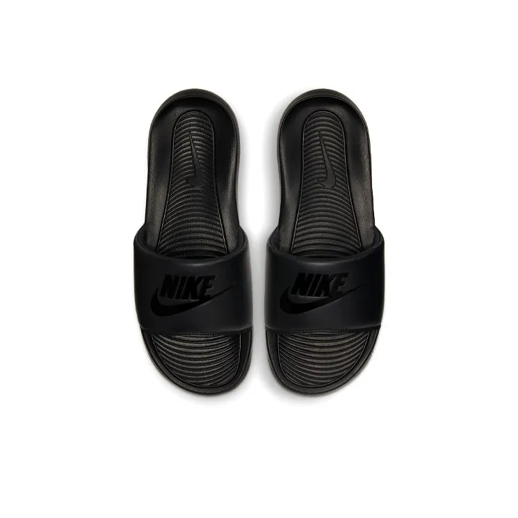 Nike Victori One Slide 'Triple Black'-2