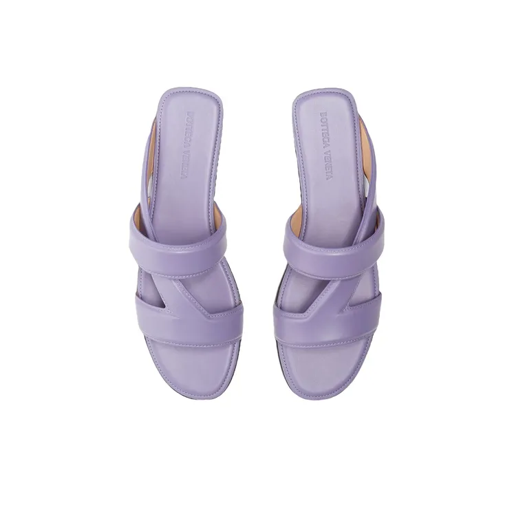 Bottega Veneta Stylish Sandal Women's Purple-2