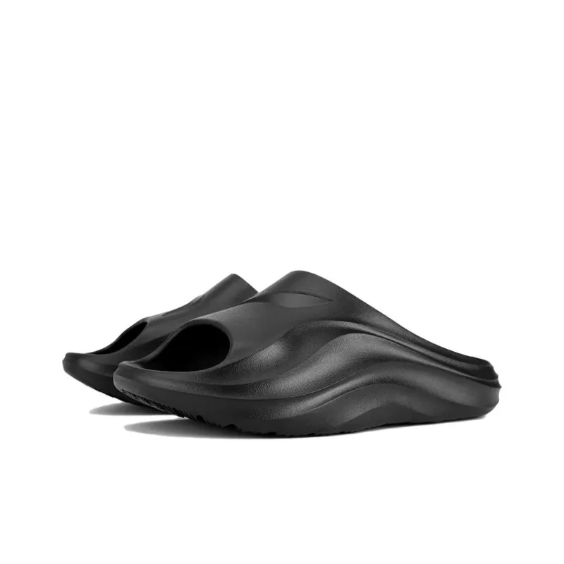 LiNing EVA Quiet Slide Slippers Unisex Black-1
