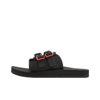 THE NORTH FACE Trekking Base Camp Strap Slides 'Black Red' Women's