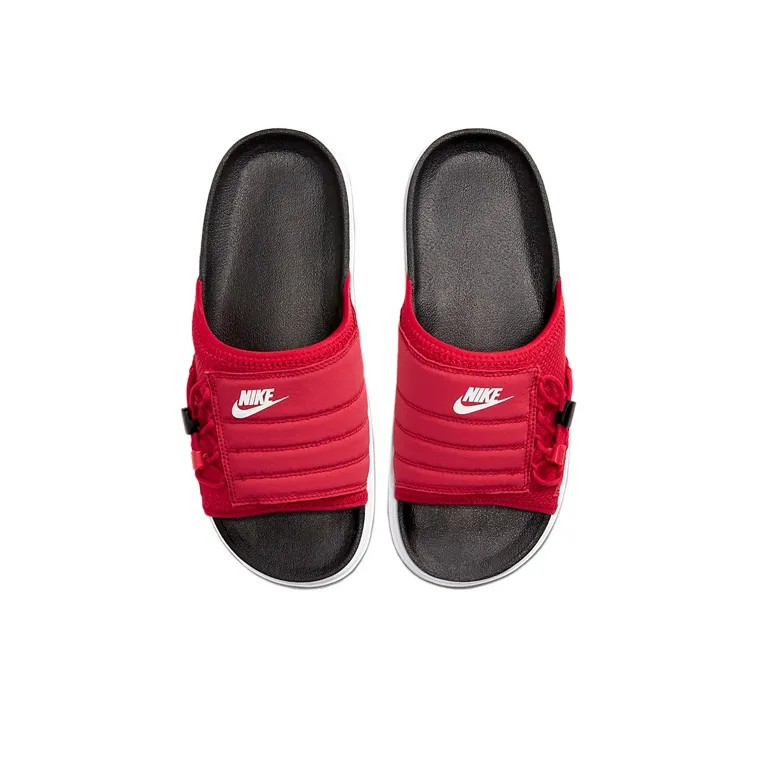 Nike Asuna Slide Black Red White Women's-2