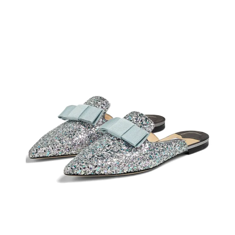 Jimmy Choo Mules Women's Silver-2