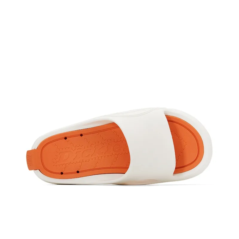 Dickies Slide Slippers Men's White Orange-2