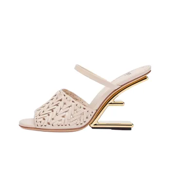 FENDI First Slip Resistant Slide Slippers Women's Pink