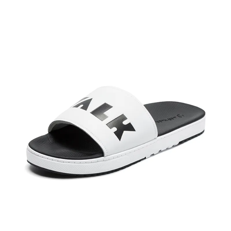 Airwalk Slide Slippers Men White-1