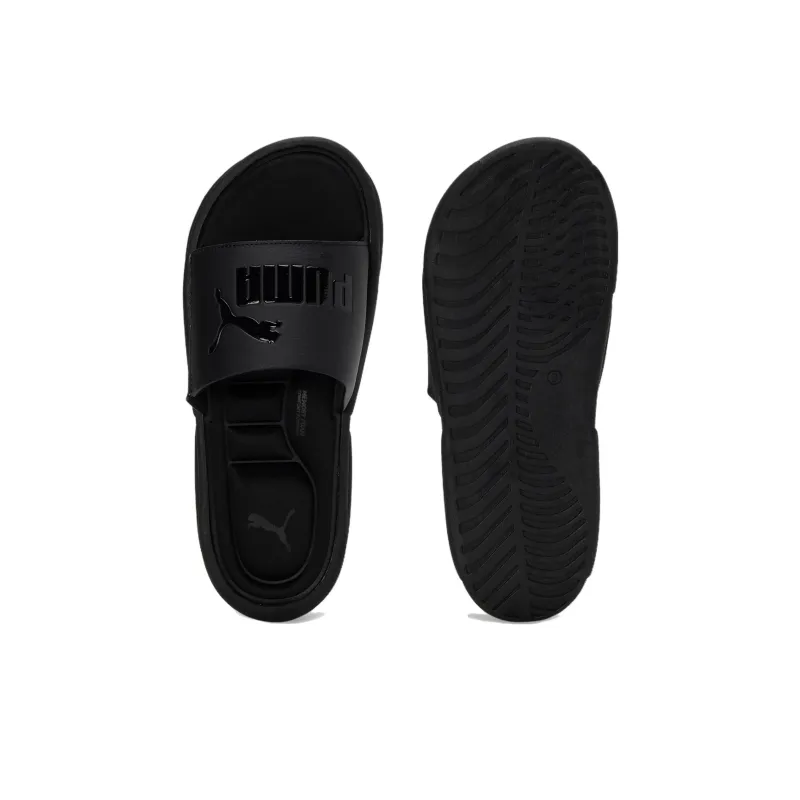 PUMA Royalcat Memory Foam Sports Slippers Unisex Black-3