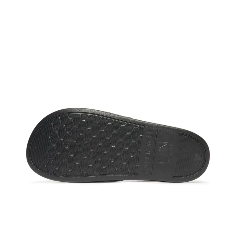 MLB Slipper Slide Slippers Unisex Black White-5