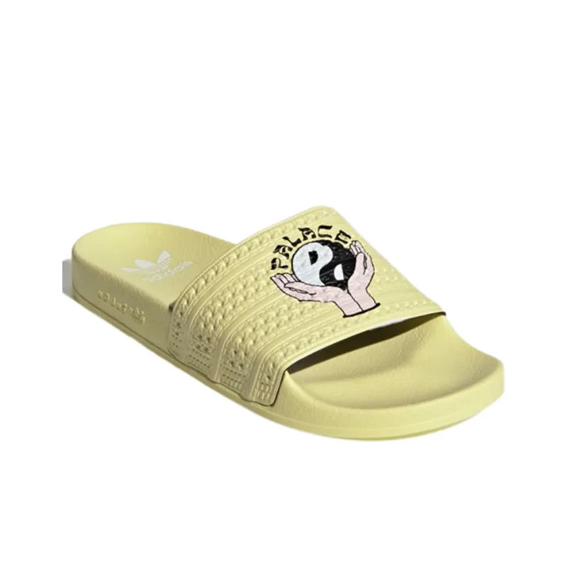 Adidas Adilette Slides Palace Palaste Light Yellow-2