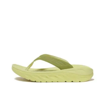 HOKA ONE ONE Ora Recovery Flip Green Moss Celery Root