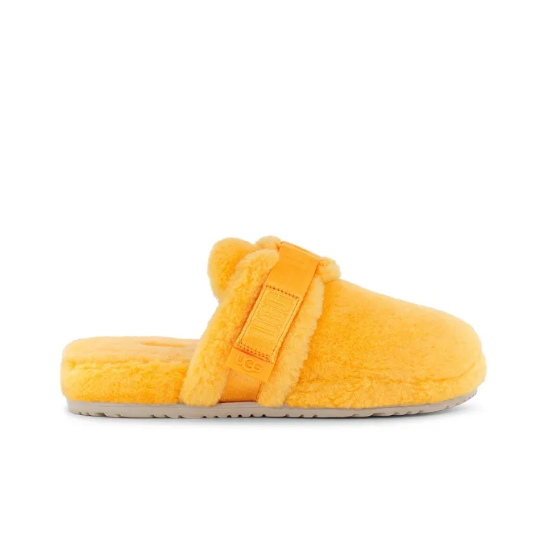 UGG Fluff It Ett Plush Slippers Men's Yellow-1