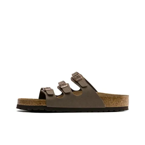 Birkenstock Florida Soft Footbed Birkibuc Mocha