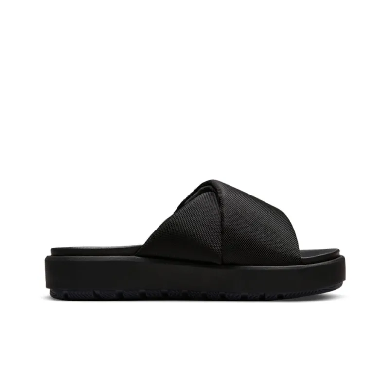 Jordan Sophia Slide Black Red Women's-1