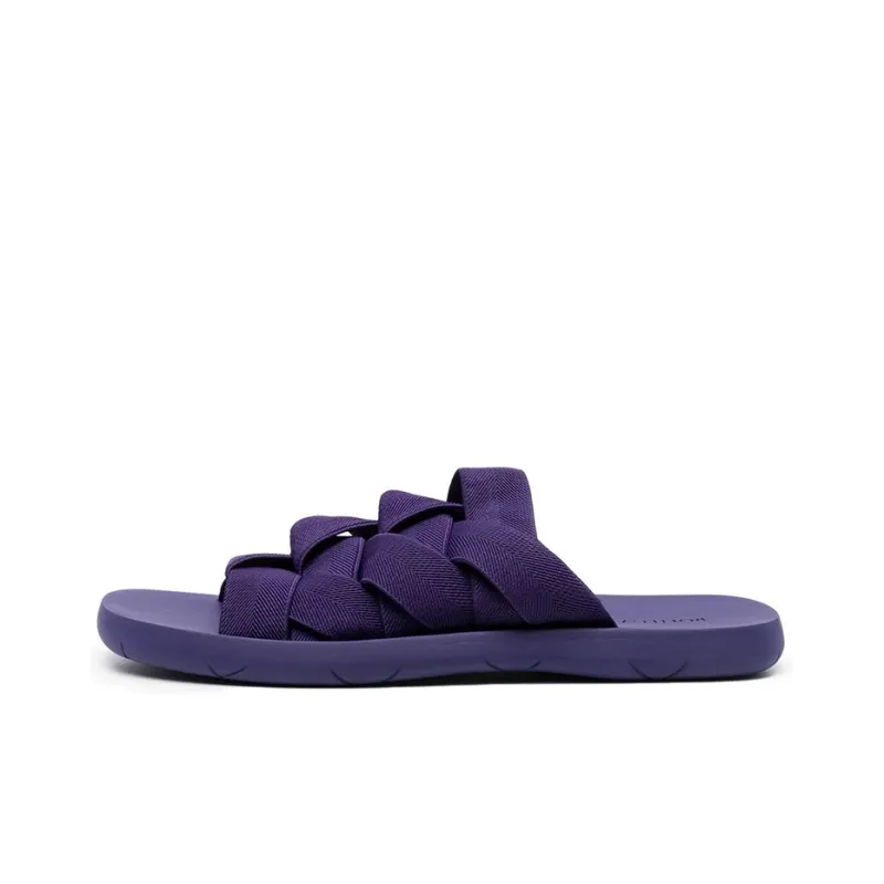 Bottega Veneta Plat Stylish Sandal Men's Purple-0