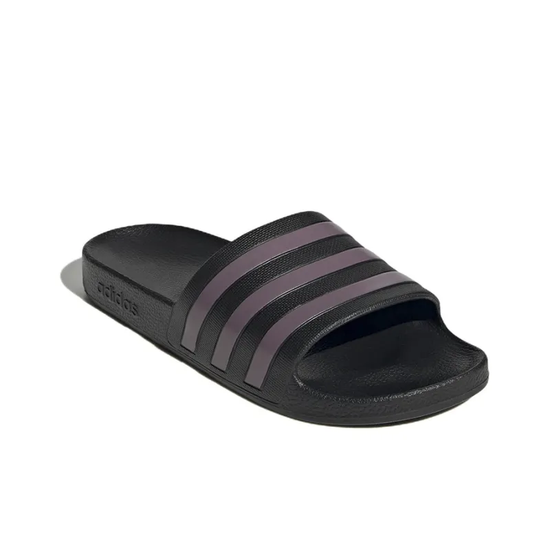 Adidas Adilette Aqua 'Black Purple' Women's-2