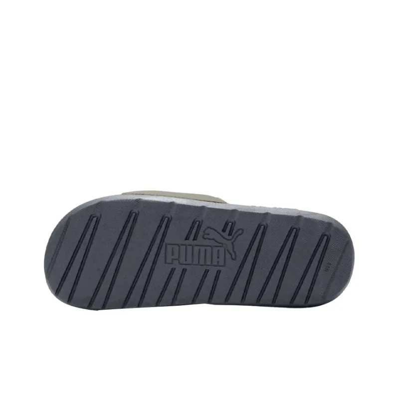 PUMA Cool Cat 2.0 Slide Slippers Unisex Charcoal Gray-4