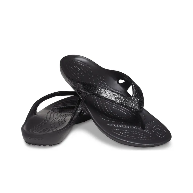 Crocs Kadee Ii Light Cozy Flip Flops Unisex Black-3