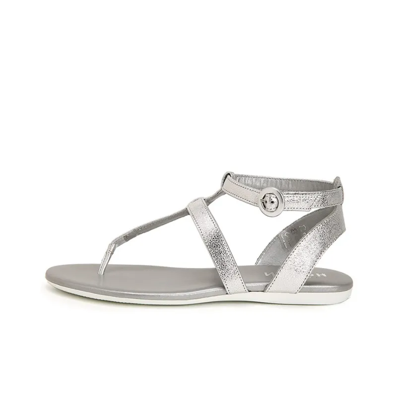HOGAN Valencia Strap Sandals Women's Silver-0