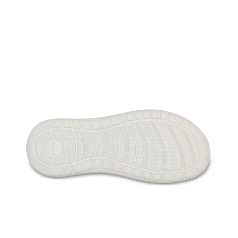 Crocs Slide Slippers Women's Light Blue/White-6