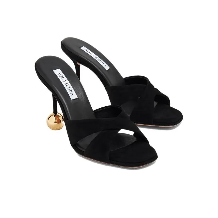 AQUAZZURA Darling Sculpted Heeled Mules Women's-2