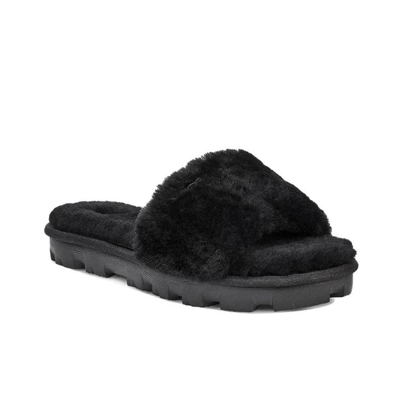 UGG Cozette Slide Black Slippers Women's-2