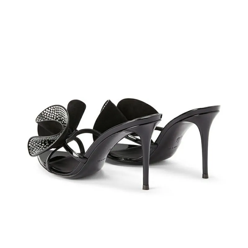 Giuseppe Zanotti Intriigo Charmante 105mm Leather Sandals-3