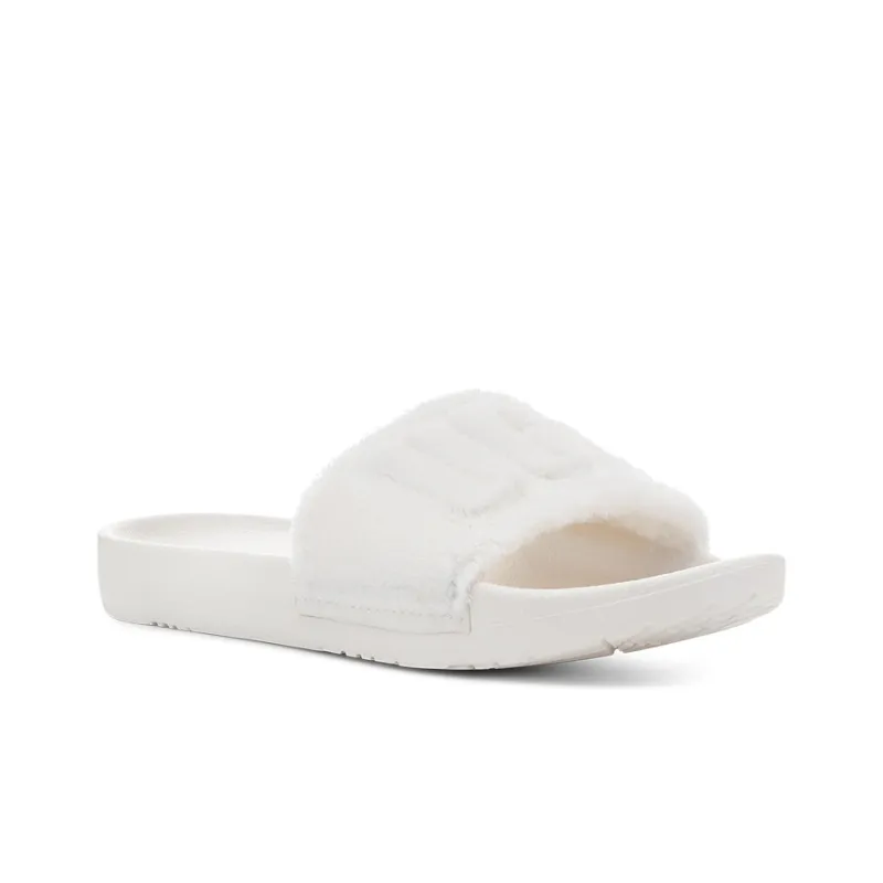 UGG Rubber Sole Abrasion Resistant Slide Slippers Women's White-2