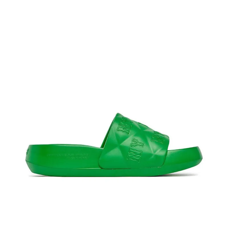 MLB Slipper Chunky Bouncer Slide Sports Slippers Unisex Green-1
