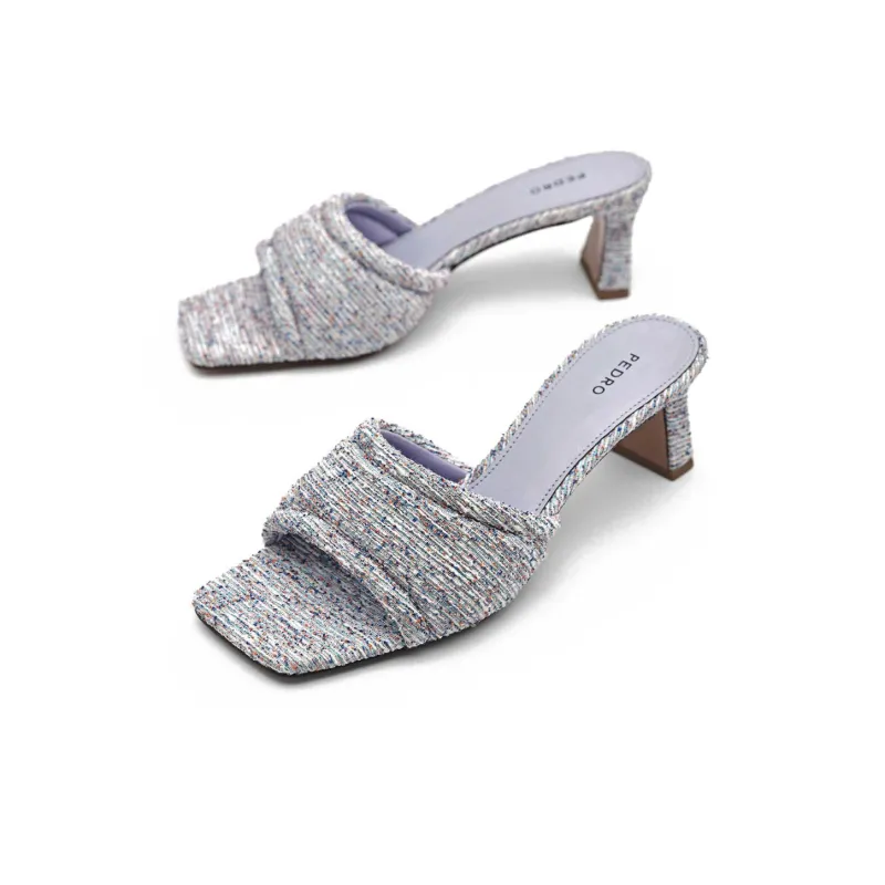 PEDRO Slide Slippers Women's Black/Composite Color/Nude-5