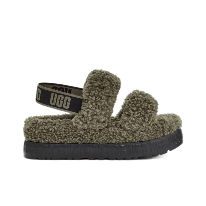 UGG Fluff 'Olive Green' Women's-1