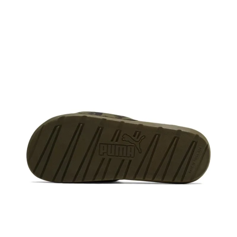 Puma Cool Cat Slide 'Camo - Dark Olive'-4