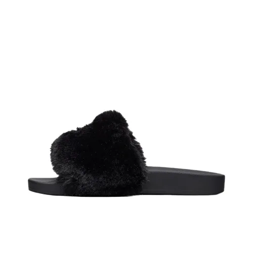 MCM Slide Slippers Women's Black