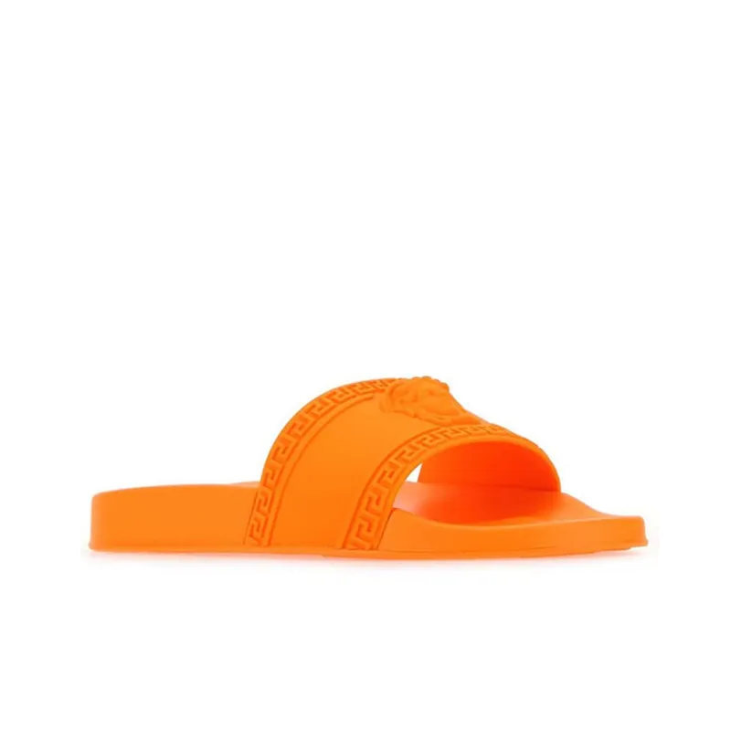 VERSACE Palazzo Medusa Pool Slide 'Tangerine'-1