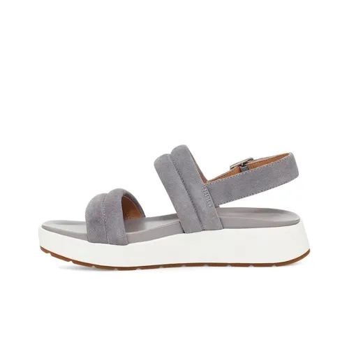 UGG Lynnden Stylish Sandals Women's Gray Purple