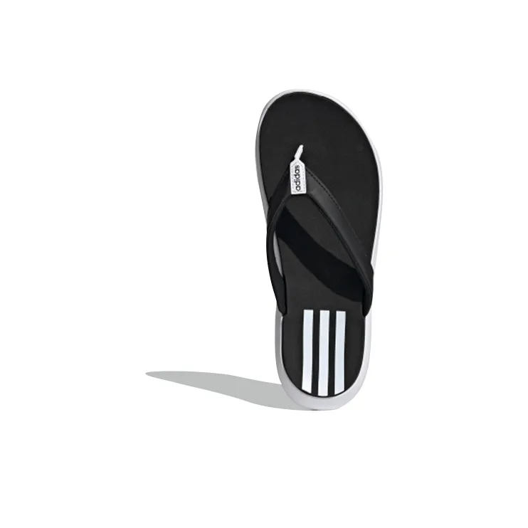 Adidas Comfort Flip Flop 'White Black' Women's-4