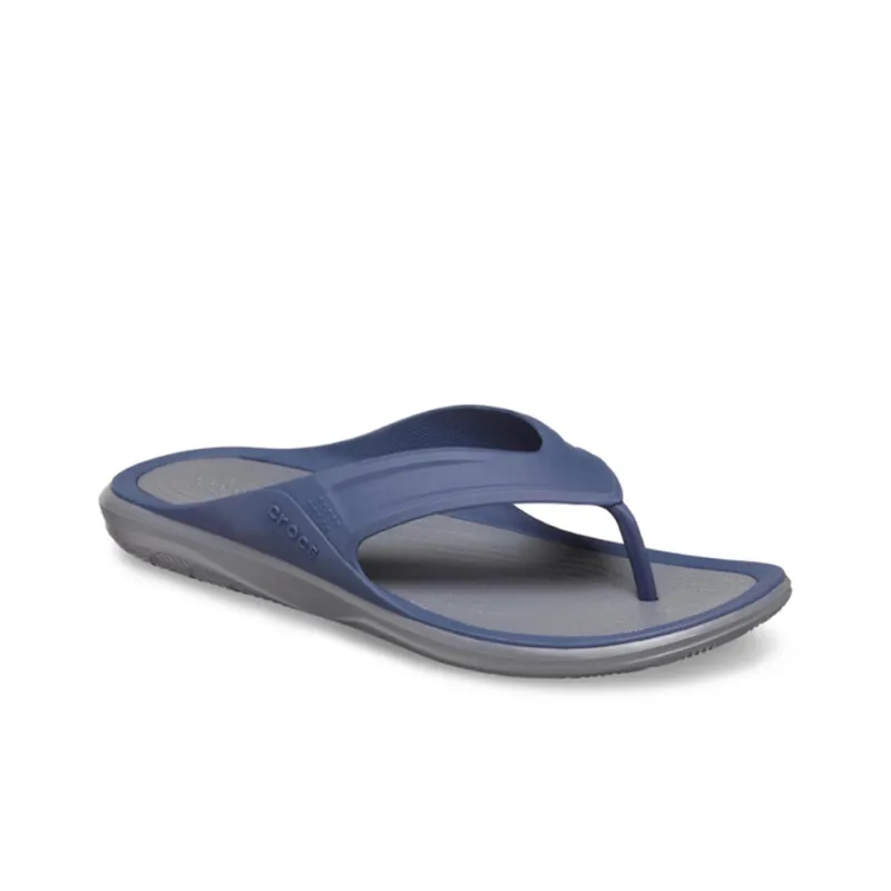 Crocs Swiftwater Wave Flip Flops 'Navy Blue'-2