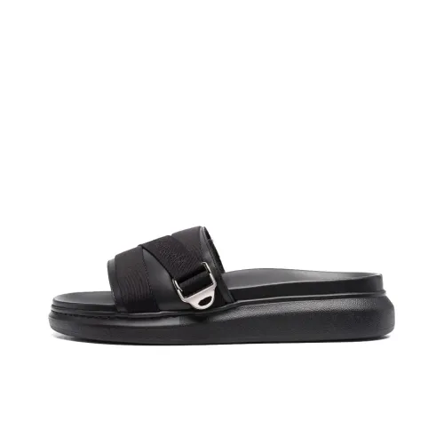 Alexander McQueen Slide Slippers Men Black