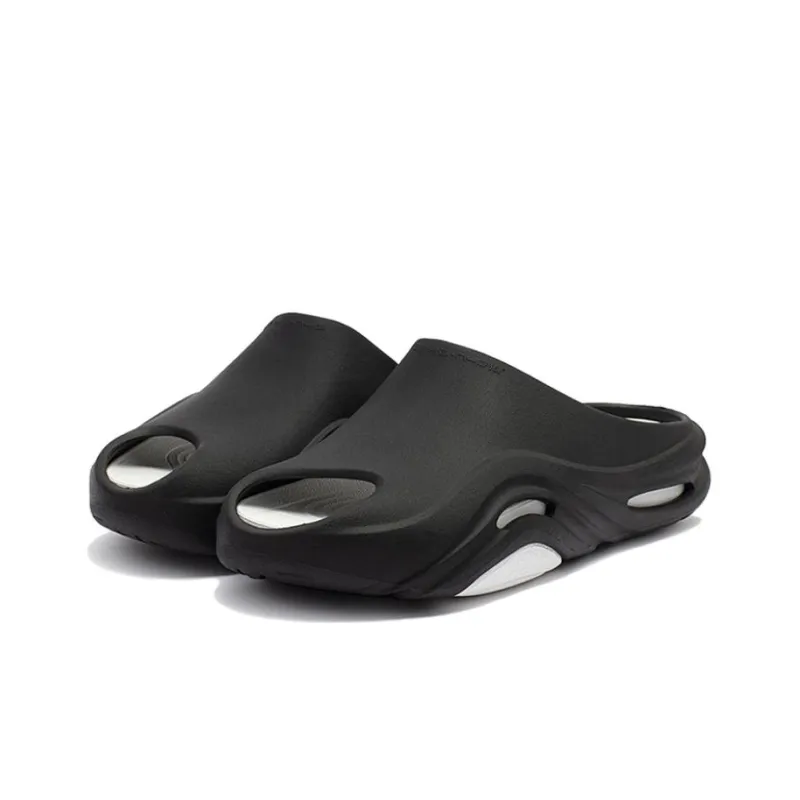 361° N40 Quiet Slide Slippers Unisex Black White-1