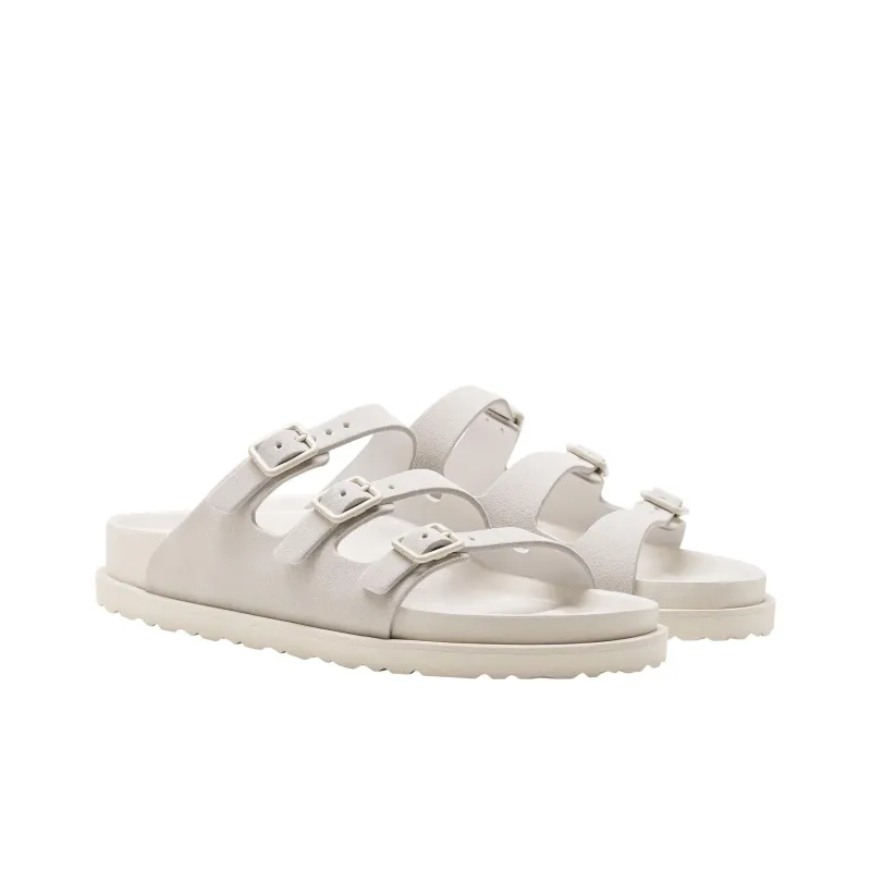 Birkenstock Slide Slippers Unisex White-2