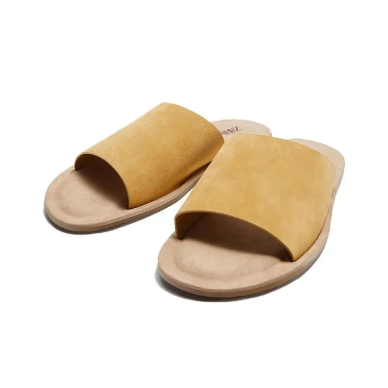 ZARA Slide Slippers Men's Curry-1