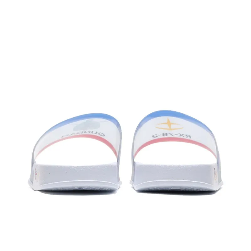 361° Slide Slippers Men White Blue Red-2